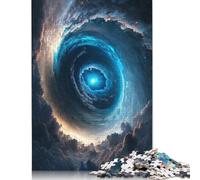 Colourful Fantasy Cosmic Black Hole Jigsaw 1000 Pieces Of Jigsaw Puzzle For Adults Puzzle Puzzle Sets For Family Educational Game 1000pcs (75x50cm)