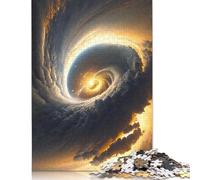 Colourful Fantasy Cosmic Black Hole Jigsaw Puzzles 500 Wooden Puzzles Gifts for Adults And Gifts Puzzle Family Game Toys 500pcs (52x38cm)