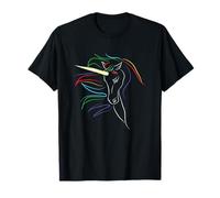 Colourful Fantasy Myth Adult Unicorn for Women T-Shirt