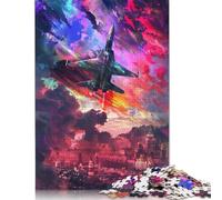 Colourful Fighter 1000 Piece Jigsaw Puzzle for Adults & Age 18 Years Up - Family Activity Jigsaw Puzzles Educational Games Difficult And Challenge 1000pcs (75x50cm)