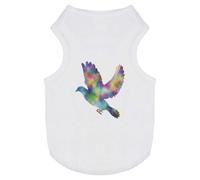 'Colourful Flying Dove' Pet Dog/Cat T-Shirt (PT00103890)