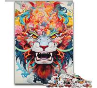 Colourful Flying Dragon Puzzles for Teenagers 1000 Pieces, Family Entertainment Toys Is Ideal As A Gift for The Whole Family (50x75cm)