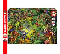 COLOURFUL FOREST 500pc Nature EDUCA Super Deluxe Jigsaw Puzzle 19551