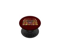 Colourful Fruit Music Device - Creative Fruit Design PopSockets Adhesive PopGrip