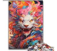 Colourful Graffiti Flying Dragon 2000 Piece Jigsaw Puzzles for Adults & Teens, Toys Educational Games Stress Relieving Secret Santa Gifts for And Age 14 (70x100cm)