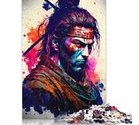 Colourful Japanese Ninja Puzzles for Adults 1000 Pieces Puzzle for Adults And Teenager Family Game 1000pcs (75x50cm)