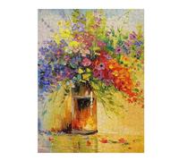 Colourful Jigsaw Puzzle for Adults, A Bouquet of Wild Flowers, 500 PCS