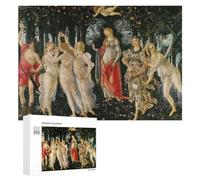 Colourful Jigsaw Puzzle for Adults, La Primavera by Botticelli, 300 PCS