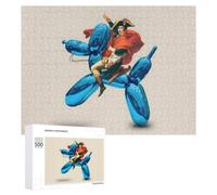 Colourful Jigsaw Puzzle for Adults, Napoleon Balloon Dog, 500 PCS