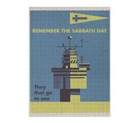 Colourful Jigsaw Puzzle for Adults, REMEMBER THE SABBATH SEA, 500 PCS