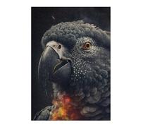 Colourful Jigsaw Puzzle for Adults, The African Grey, 300 PCS
