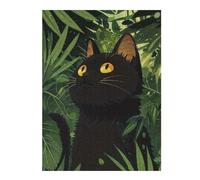 Colourful Jigsaw Puzzle for Adults, Whiskers in The Wild Cat, 500 PCS