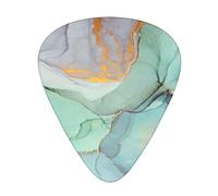 colourful marble Guitar Picks 12 Pcs Classical Triangle Guitar Plectrums Includes Thin, Medium & Heavy Gauges 3 Sizes for Bass Electric Acoustic Guitars Ukulele with Organizer Storage Box