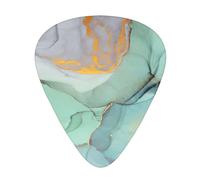 colourful marble print Guitar Picks 12 Pack Assorted Thickness for Guitar,ukulele,0.46/0.71/0.96mm