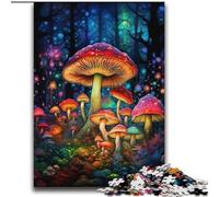 Colourful Mushroom Art Jigsaws 2000 Pieces for Teenagers, Challenging Game Gifts for Is Ideal As A Gift for The Whole Family (70x100cm)