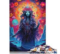 Colourful Mystical Figure 1000 Piece Jigsaw Puzzles for Adults | | Family Fun Jigsaws Puzzles for Adults Gifts Intellectual Games 1000pcs (75x50cm)