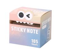 Colourful Notes Sticky Note Pads for School Planner Journaling Organisation as well as Daily Reminders (D, 7 cm)