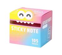 Colourful Notes Sticky Note Pads for School Planner Journaling Organisation as well as Daily Reminders (C, 7 cm)