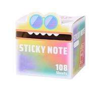 Colourful Notes Sticky Note Pads for School Planner Journaling Organisation as well as Daily Reminders (I, 7 cm)