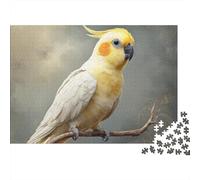 Colourful Parrot Jigsaw Puzzle Educational Puzzle Game Suitable for Home Decoration Relatively Difficult 300pcs (40x28cm)