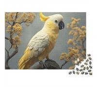 Colourful Parrot Jigsaw Puzzle Extremely Difficult, Very Hard to Complete Suitable for Adults 300pcs (40x28cm)