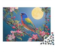Colourful Parrot Jigsaw Puzzle Extremely Difficult, Very Hard to Complete Suitable for Adults 300pcs (40x28cm)