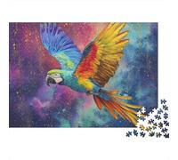 Colourful Parrot Jigsaw Puzzles A Brain-teasing Game Designed for Teenagers And Adults Cool And Fun Super Challenging 1000pcs (75x50cm)