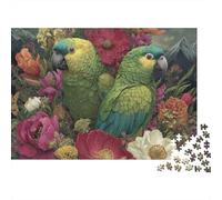Colourful Parrot Jigsaw Puzzles Highly Challenging Great Fun The Perfect Way to Pass The Time Decorative Puzzle Pieces 1000pcs (75x50cm)
