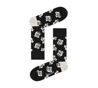 Happy Socks Unisex Novelty Colourful Bright Cotton Blend Dog - Black - Size UK 4-7