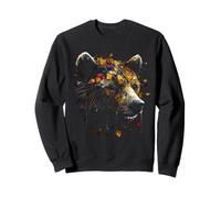 Colourful Polygon Bear - Zoo Art Animal Bear Sweatshirt