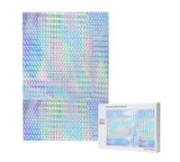 Colourful Rainbow Colour Hologram Holographic,1000 Pieces Adults Puzzle Game Challenging Puzzles,Jigsaw Puzzles
