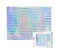 Colourful Rainbow Colour Hologram Holographic,500 Pieces Wooden Jigsaw Family Game Jigsaw Puzzles for Adults Teens Home Decor