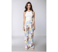 Colourful Rebel Melody Patchwork Straight Pants Multicolor size XS | Straight Pants Outlet | Women XS