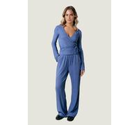 Colourful Rebel Melody Structure Straight Pants Rain Washed Blue size S | Straight Pants Outlet | Women | Blue S