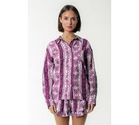 Colourful Rebel Sensa Palm Ruffle Short Raspberry Wine size M | Bodies Outlet | Women | Pink M