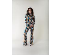 Colourful Rebel Small Scenery Peached Extra Flare Pants Tangerine size S | Wide Pants Outlet | Women | Orange S