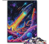Colourful Rockets Jigsaw Puzzles for Adults 2000 Pieces, Suitable for People Aged 14 And Above Home Decoration Gift Ideas (70x100cm)