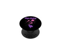 Colourful Shooting Star Keep Looking Up Inspirational PopSockets Adhesive PopGrip