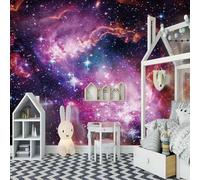 Colourful Stars Galaxy Stars Universe 3D Wallpaper Luxury Home Dining Decor Paste Sofa Living Room The Wall for Bedroom Mural-150cm×105cm
