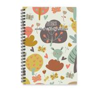 Colourful Trees 2026 Diary A5 To Do List Notebook 2026 Organiser Journal Planner for Women 2026-2027 Diary Planner for Project Week To View Monthly Year with Dotted Line Note Page Slim