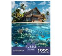 Colourful Underwater World Flower Jigsaw Puzzles for Adults, Impossible Jigsaw Puzzle, Jigsaw Puzzles for Adults Inch Educational Game Challenge Toy for Women And Men 38x26cm/1000pcs