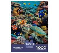 Colourful Underwater World Jigsaw Puzzles for Adults Jigsaw Puzzles for Teenagers Piece Puzzle Educational Games Unique Gift for Birthday Christmas 38x26cm/1000pcs