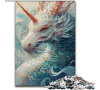 Colourful Unicorns Jigsaw Puzzles for Adults 1000 Jigsaws, Fun Games Every Piece Is Unique - Challenging Family Fun Game (26x38cm)