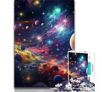 Colourful Universe JigsawPuzzle 1000 Pieces for Adults,Family Game Stress Reliever Difficult Challenge Great Gifts And Toys 50x75cm