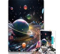 Colourful Universe JigsawPuzzle 1000 Pieces for Teenagers,Educational Games Home Decoration Deal As Gifts for The Whole Family (38x26cm)