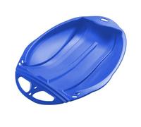 Colourful Winter Snow Sled for Kids, Durable Plastic Sledge with Pull Strap, Outdoor Garden Ski Board Toy, Great for Family Outdoor Play