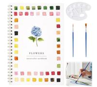 Colouring Book Adult, Coloring Book, Painting Kit with Painting Tools, Graffiti Colouring Kit for Guided Floral Art Exercises for Beginners and Enthusiasts, Suitable for Teenagers Aged 14 and Above W