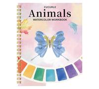 Colouring Book for Teenagers, Watercolour Exercise Book for Artists, Beginners, Students, Ideal Learning Mixing Techniques, Create Your Own Artworks (B, 22 x 17 x 3 cm)