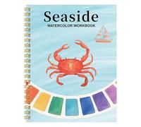 Colouring Book for Teenagers, Watercolour Exercise Book for Artists, Beginners, Students, Ideal Learning Mixing Techniques, Create Your Own Artworks (F, 22 x 17 x 3 cm)