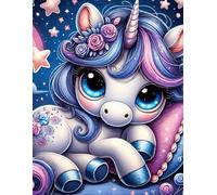 Colouring Book Rainbow Ponies